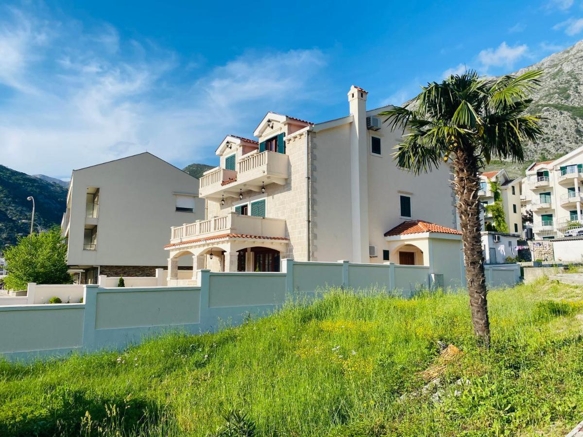 Villa Blanca Рисан Экстерьер фото